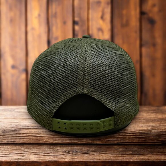 Anti Hero Skateboard Mens Trucker Hat Olive 90s Retro Bird Streetwear Ball Cap - Picture 2 of 4